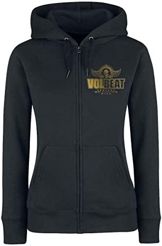 Volbeat Servant of The Mind Frauen Kapuzenjacke schwarz S von Volbeat