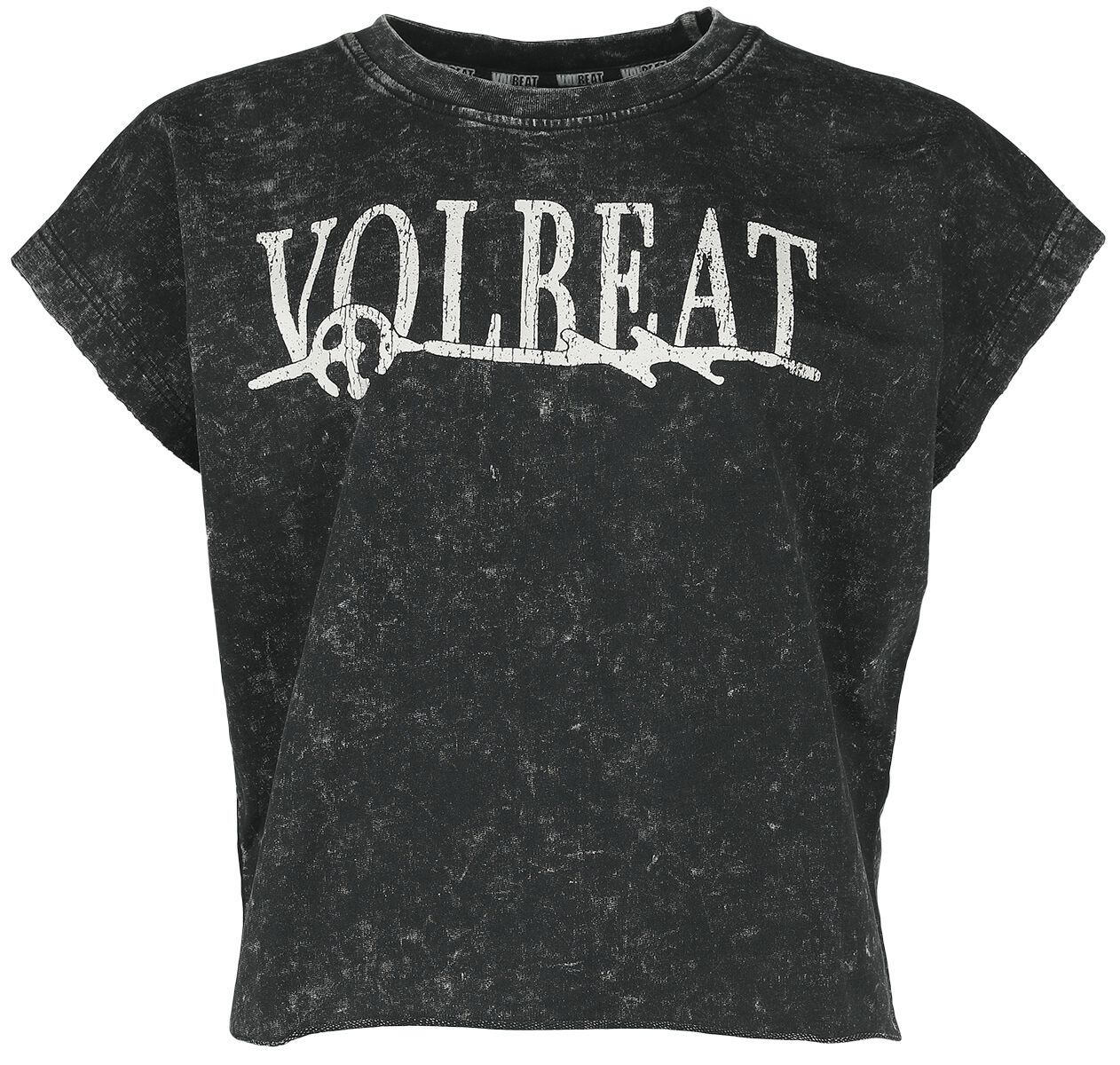 Volbeat T-Shirt - EMP Signature Collection - S bis 3XL - für Damen - Größe XXL - dunkelgrau  - EMP exklusives Merchandise! von Volbeat
