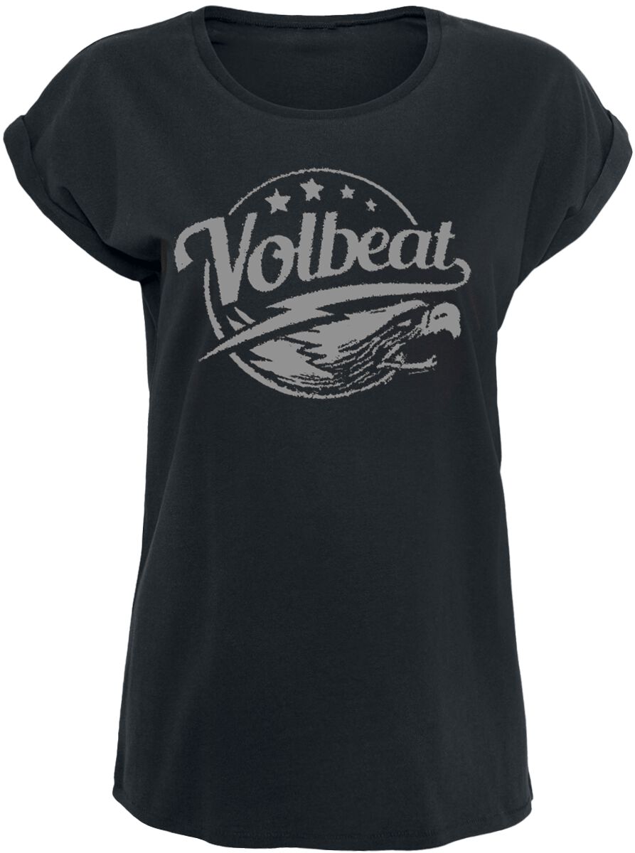 Volbeat T-Shirt - Eagle - L bis XL - für Damen - Größe XL - schwarz  - Lizenziertes Merchandise! von Volbeat