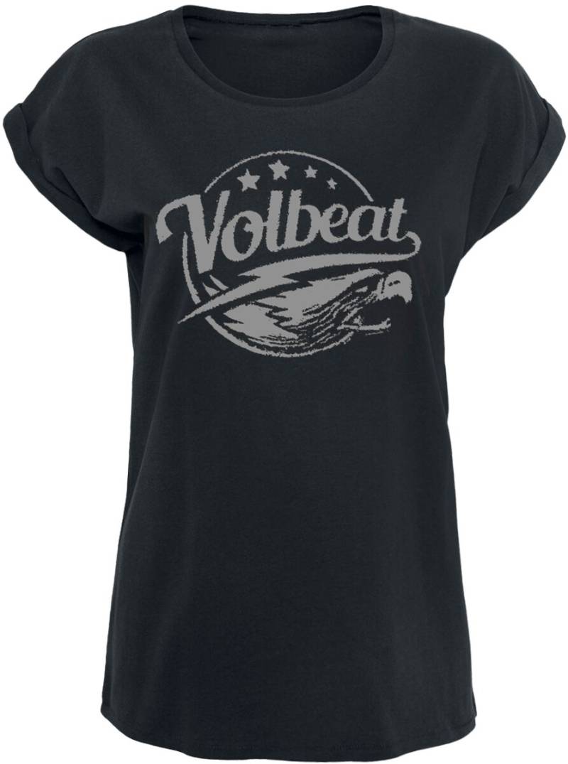 Volbeat T-Shirt - Eagle - M bis XL - für Damen - Größe XL - schwarz  - Lizenziertes Merchandise! von Volbeat