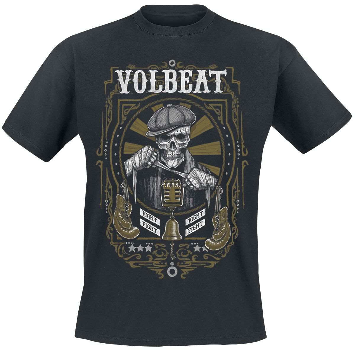 Volbeat T-Shirt - Fight - S bis 5XL - für Männer - Größe 5XL - schwarz  - EMP exklusives Merchandise! von Volbeat