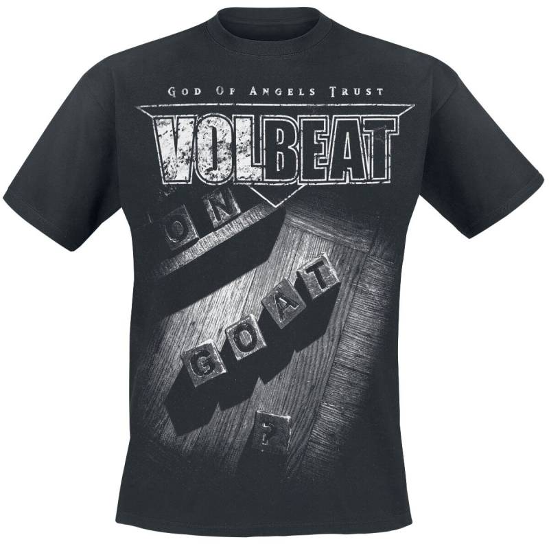 Volbeat T-Shirt - Goat Blocks - S bis 4XL - für Männer - Größe 3XL - anthrazit  - EMP exklusives Merchandise! von Volbeat