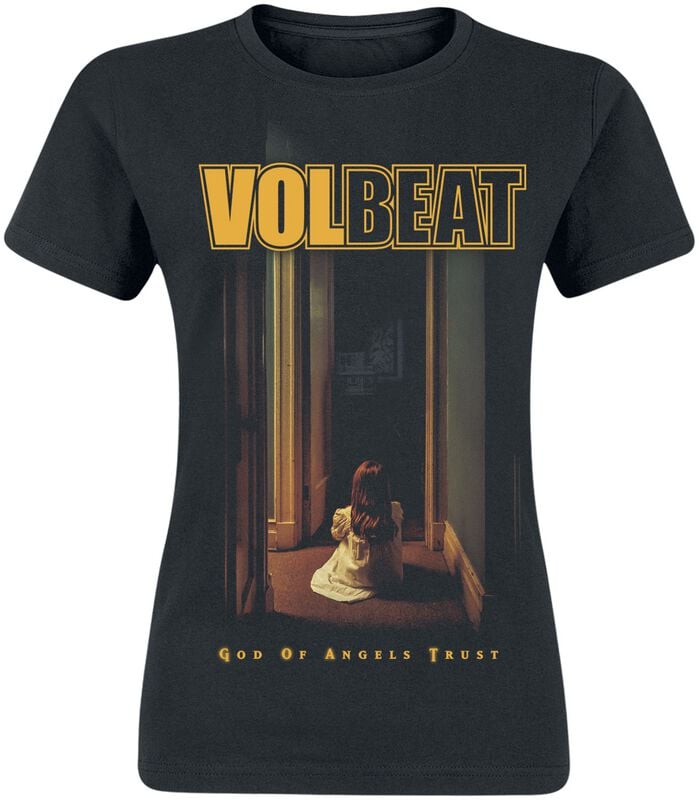 Volbeat T-Shirt - God Of Angels Trust - S bis 3XL - für Damen - Größe 3XL - schwarz  - EMP exklusives Merchandise! von Volbeat