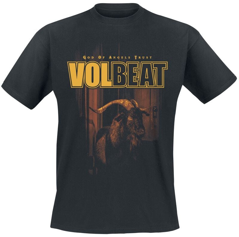 Volbeat T-Shirt - God Of Angels Trust - S bis 4XL - für Männer - Größe 3XL - schwarz - Lizenziertes Merchandise! Volbeat T-Shirt - God Of Angels Trust - S bis 4XL - für Männer - Größe 3XL - schwarz - Lizenziertes Merchandise! von Volbeat