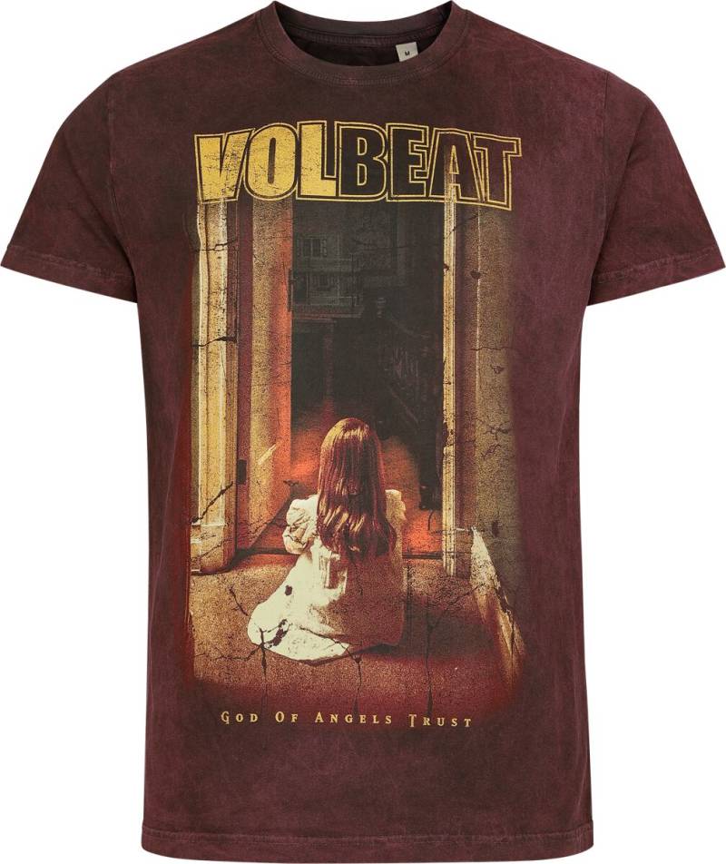 Volbeat T-Shirt - Hallway - S bis 4XL - für Männer - Größe 4XL - rot  - EMP exklusives Merchandise! von Volbeat