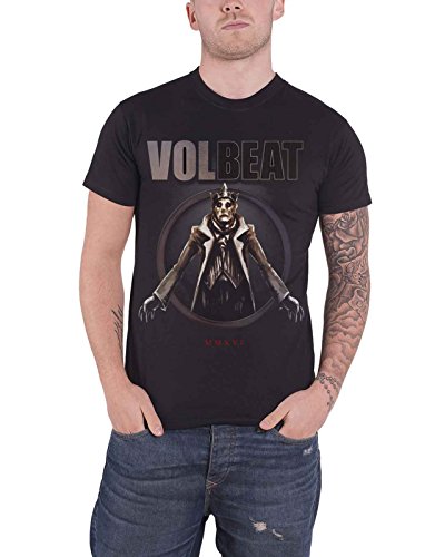 Volbeat T Shirt King of The Beast Band Logo Nue offiziell Herren Schwarz XL von Volbeat