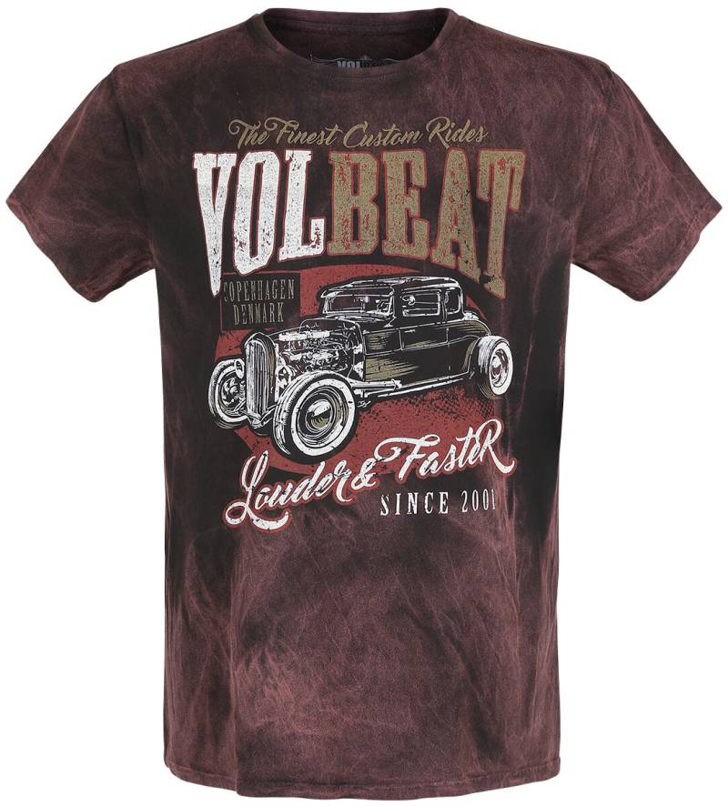 Volbeat T-Shirt - Louder And Faster - S bis 4XL - für Männer - Größe XXL - rost  - EMP exklusives Merchandise! von Volbeat