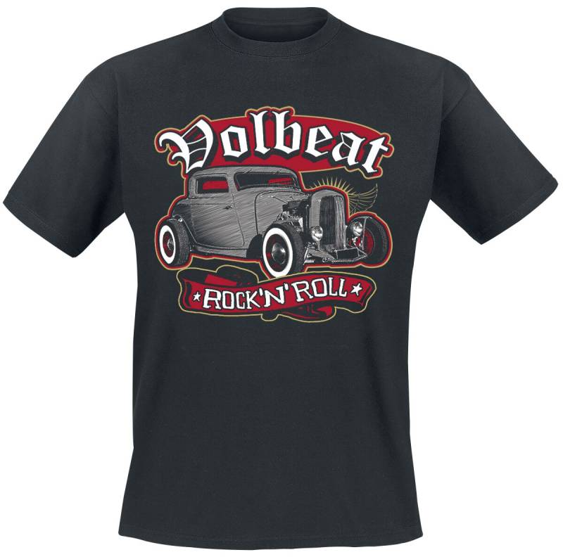Volbeat T-Shirt - Rock'N'Roll - S bis 4XL - für Männer - Größe S - schwarz  - EMP exklusives Merchandise! von Volbeat