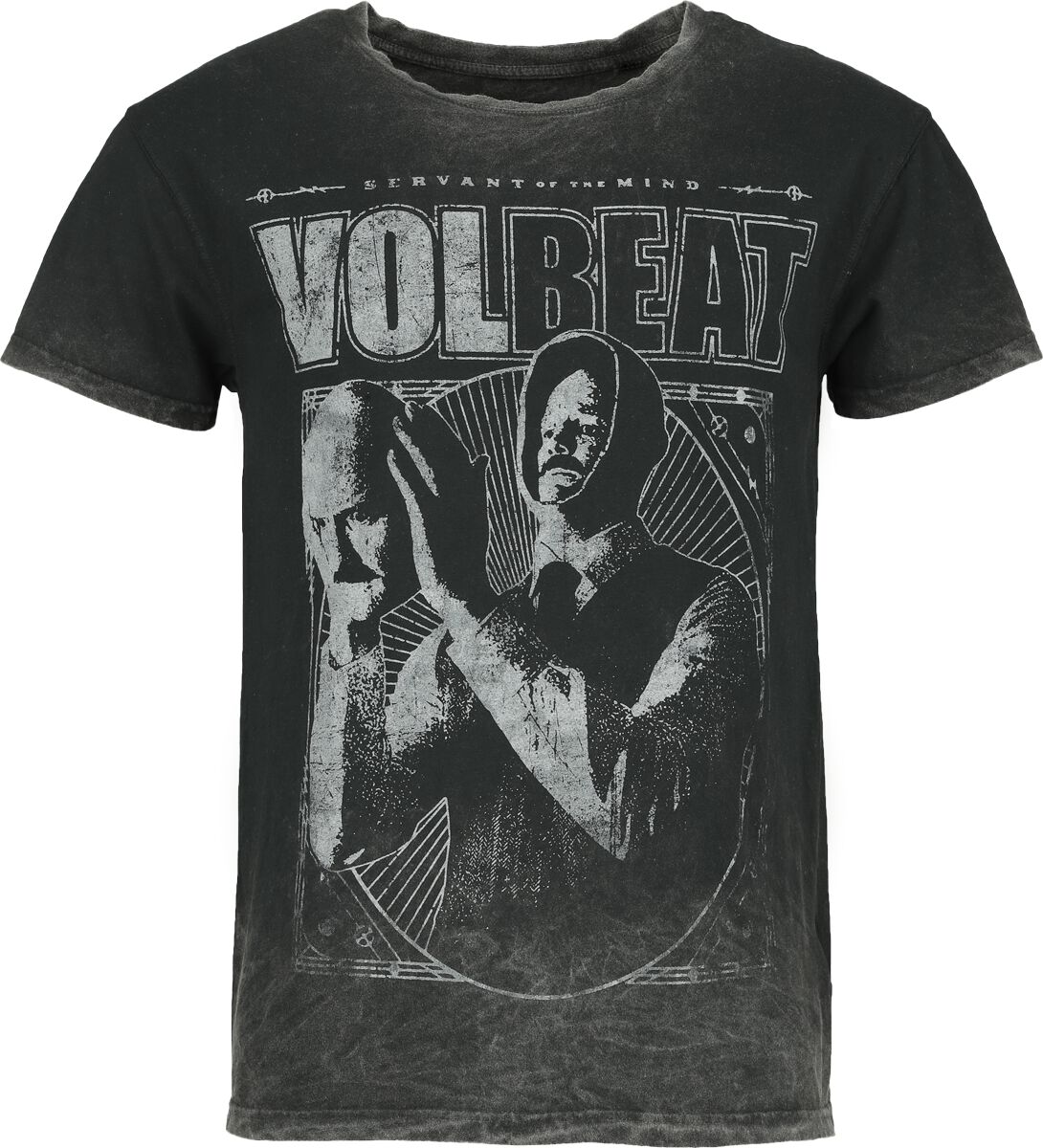 Volbeat T-Shirt - Servant - S bis XXL - für Männer - Größe S - grau  - Lizenziertes Merchandise! von Volbeat