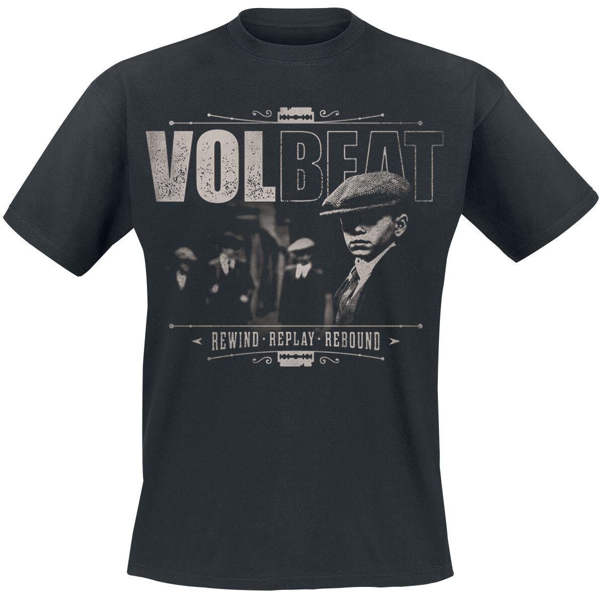 Volbeat T-Shirt - The Gang - S bis 5XL - für Männer - Größe XL - schwarz  - EMP exklusives Merchandise! von Volbeat