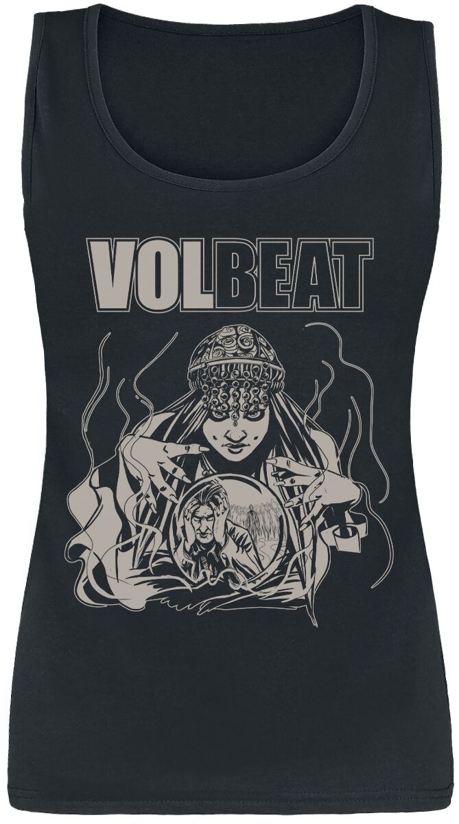 Volbeat Top - Future Crystal Ball - S bis XXL - für Damen - Größe L - schwarz  - EMP exklusives Merchandise! von Volbeat