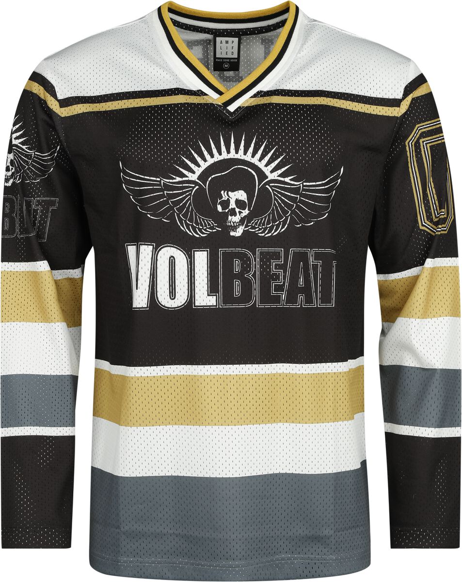 Volbeat Trikot - Amplified Collection - Shots - S bis M - für Männer - Größe M - multicolor  - Lizenziertes Merchandise! von Volbeat