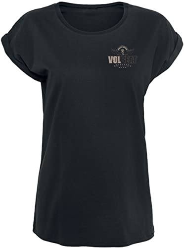 Volbeat Wait A Minute My Girl Frauen T-Shirt schwarz XL 100% Baumwolle Band-Merch, Bands von Volbeat