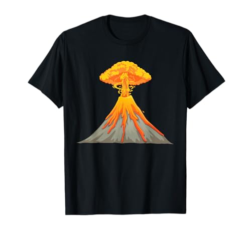 Kinder Vulkan Eruption Dinosaurier Lava Magma Vulkanausbruch T-Shirt Kinder Vulkan Eruption Dinosaurier Lava Magma Vulkanausbruch T-Shirt von Volcano Children & Dinosaur Lava Kids Gift Idea