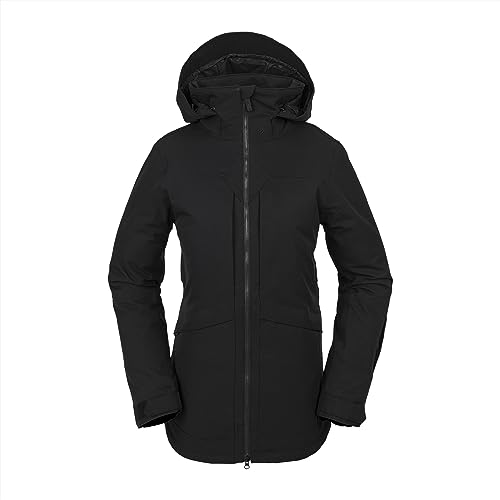VOLCOM Damen Shelter 3D Stretch Jacket Mantel, Schwarz, S von Volcom