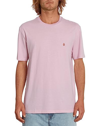 VOLCOM Herren Stone Blanks BSC SST Tshirt, Paradies rosa, M von Volcom