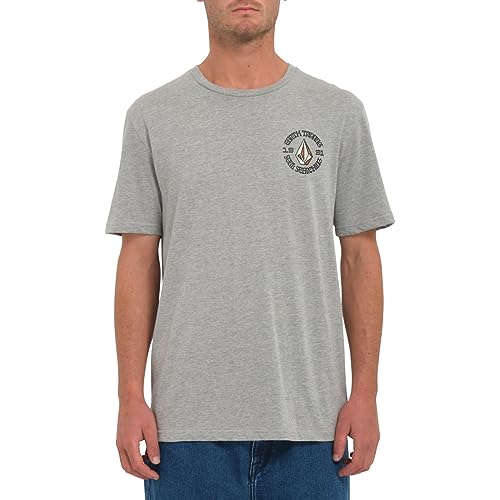 VOLCOM Unisex Fried HTH SST t-Shirt, grau, XL von Volcom