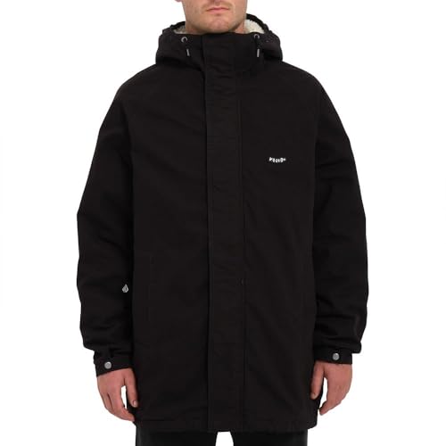 VOLCOM Unisex Volster II Jacke Mantel, Schwarz, L von Volcom