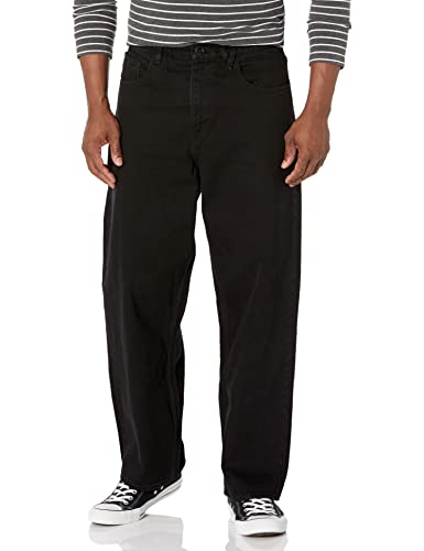 Volcom Herren Billow Denim Hose, schwarz, 36 von Volcom