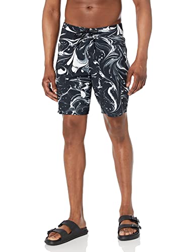 Volcom - Boardshorts Marble Mod 19 Schwarz Herren – Größe 33 – Schwarz von Volcom