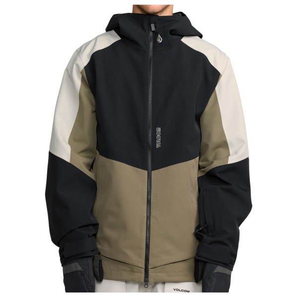 Volcom - Brighton Full Zip Jacket - Skijacke Gr L schwarz von Volcom