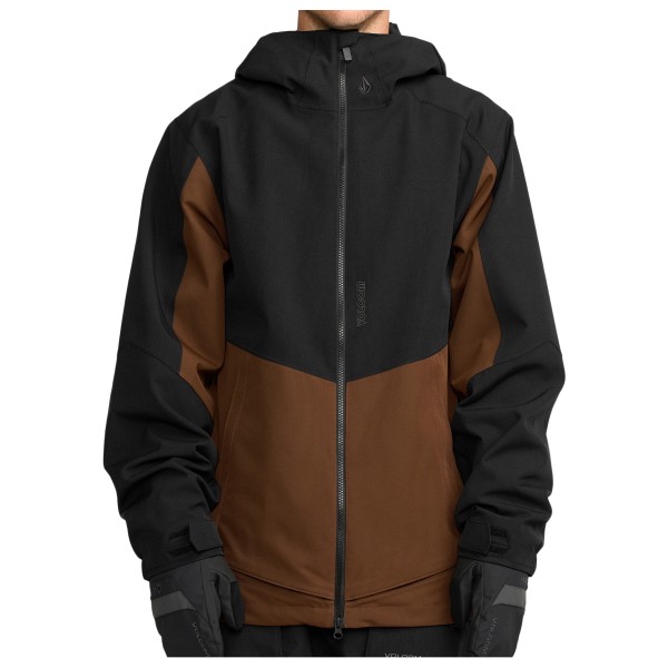Volcom - Brighton Full Zip Jacket - Skijacke Gr M schwarz von Volcom