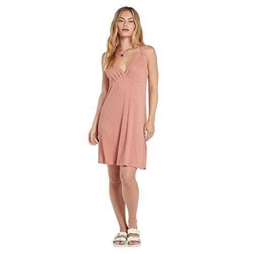 Volcom Cactus Ridge Kleid für Damen, Light Mauve, Klein von Volcom