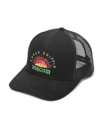Volcom Cheese Mesh Trucker Hut für Herren, Schwarz, Einheitsgröße von Volcom