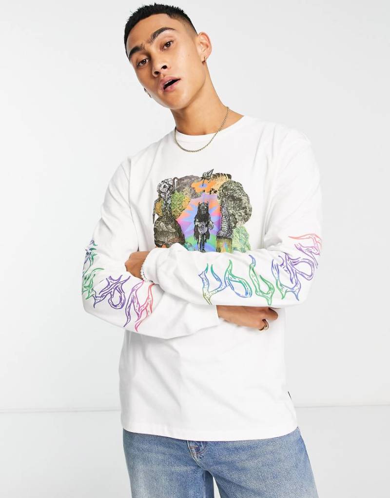 Volcom - Chrissie Abbott X French - Langärmliges Shirt in Weiß von Volcom