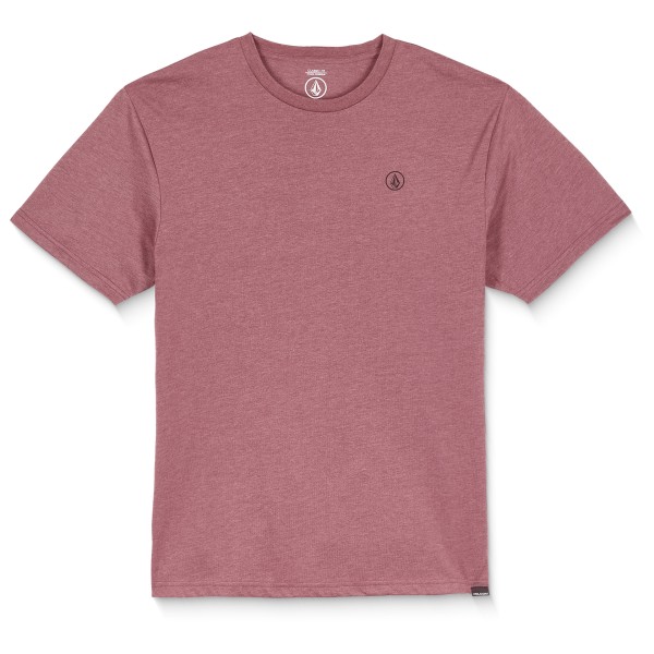Volcom - Circle Blanks Heather S/S - T-Shirt Gr XL rosa von Volcom