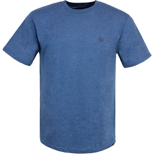 Volcom Circle Blanks T-Shirt Herren (Cosmic Blue, L) von Volcom
