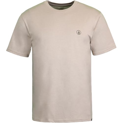 Volcom Circle Blanks T-Shirt Herren (Light Khaki, XXL) von Volcom