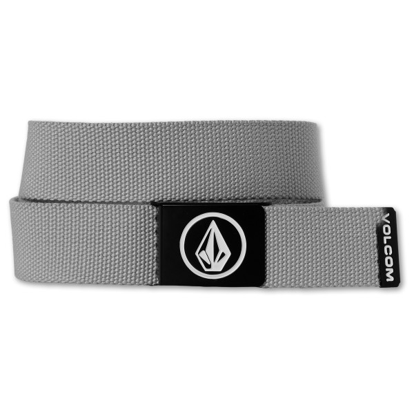 Volcom - Circle Web Belt - Gürtel Gr 114 cm grau von Volcom