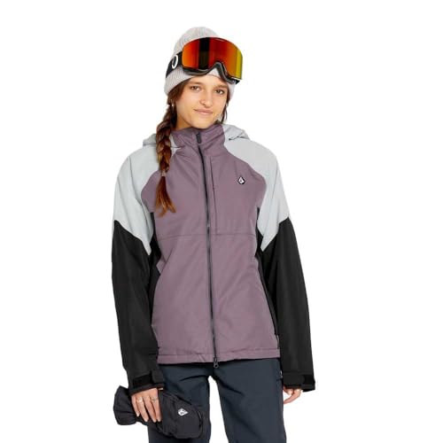 Volcom Damen Agate Insulated Snowboard Ski Winter Snow Jacket Schneejacke, Dusty Lavendel (lavendelfarben), S von Volcom
