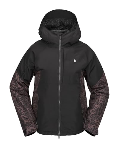 Volcom Damen Agate Insulated Snowboard Ski Winter Snow Jacket Schneejacke, Schwarz S5, S von Volcom