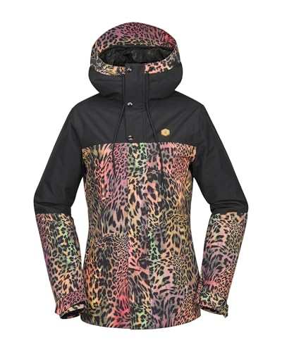 Volcom Damen Bolt Insulated Snowboard Ski Winter Hooded Jacket Schneejacke, Acid S5, M von Volcom