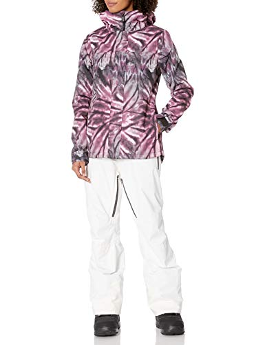 Volcom Damen Bolt Isolierte Snowboard Ski Winter Kapuzenjacke, Violett, M von Volcom