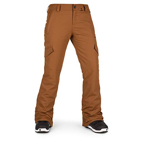 Volcom Damen Bridger Insulated Snowpant Schneehose, Kupfer, Groß von Volcom