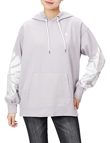 Volcom Damen Costus P/O Fleece Hoodie, Amethyst Smoke, M von Volcom