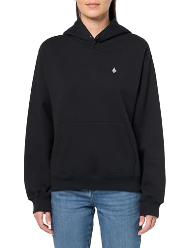 Volcom Damen Costus Pollover Baselayer Hooded Fleece Snow Sweatshirt Kapuzenpullover, Schwarz S5, L von Volcom
