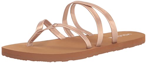 Volcom Damen Easy Breezy II Flip Flop Sandalen, roségold, 40.5 EU von Volcom