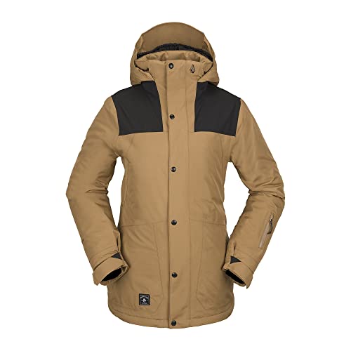Volcom Damen Ell Ins Gore-tex Jacket Jacke, Karamell, XL Volcom Damen Ell Ins Gore-tex Jacket Jacke, Karamell, XL von Volcom