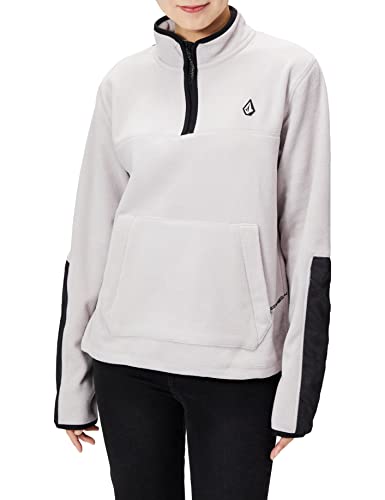 Volcom Damen Fleece P/O Sweatshirt, Amethyst Smoke, L von Volcom