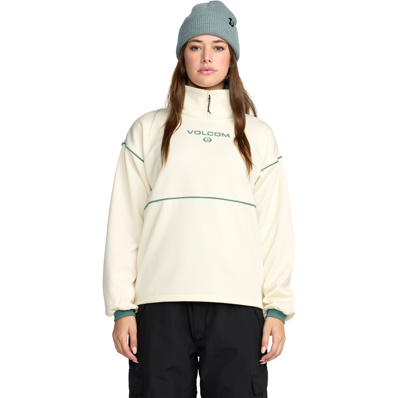 Volcom Damen Fleecepullover HYDRO 1/4 ZIP von Volcom