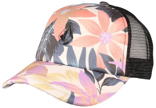 Volcom Damen Into Paradise Trucker Foam Snapback Hat, Knochen, Einheitsgröße von Volcom