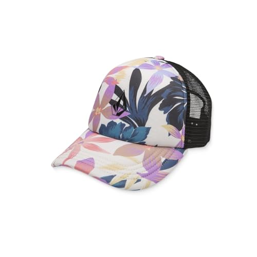 Volcom Damen Into Paradise Trucker Foam Snapback Hat, Knochen, Einheitsgröße von Volcom