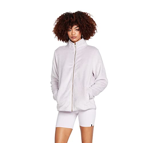 Volcom Damen Pheelin Phuzzy Zip Jacke, Lavendelfarben, L von Volcom
