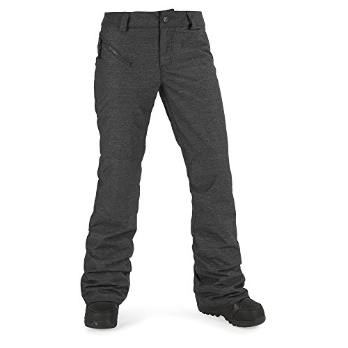 Volcom Damen Pinto 2 Layer Shell Snow Pant Schneehose, schwarz, Groß von Volcom