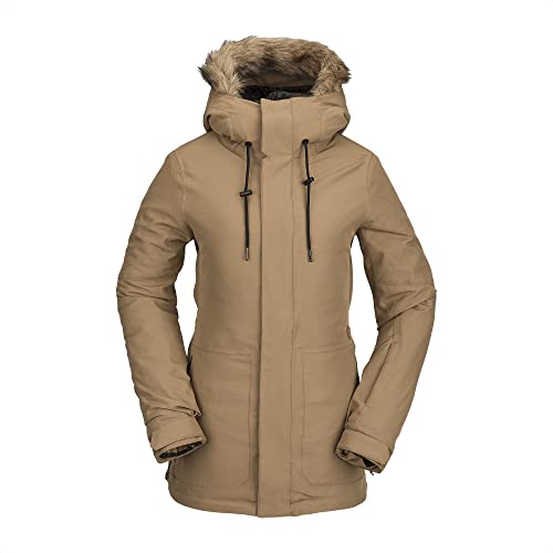Volcom Damen Shadow Ins Jacket Jacke, Kaffee, XL von Volcom