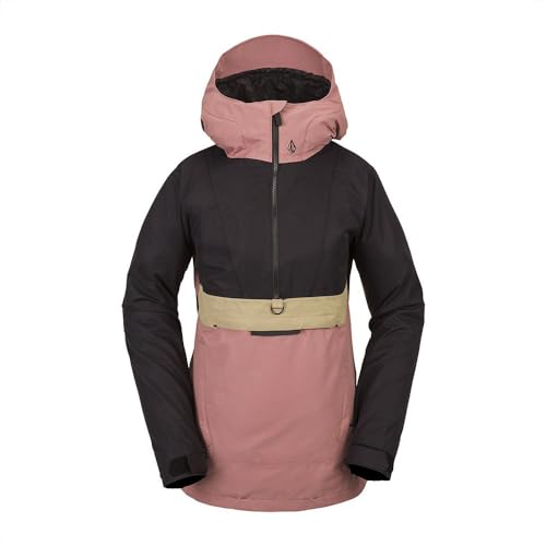 Volcom Damen Ski- Snowboardjacke Ashfield Pullover, Größe:M, Farben:earth pink von Volcom